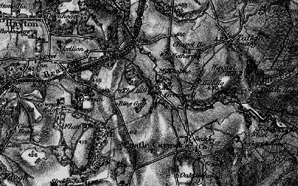 Old map of Greenwell in 1897