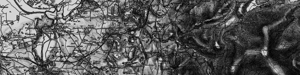 Old map of Greenwell in 1897