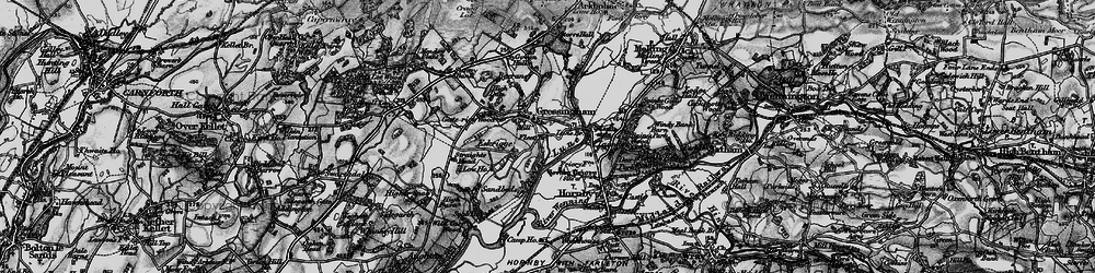 Old map of Gressingham in 1898