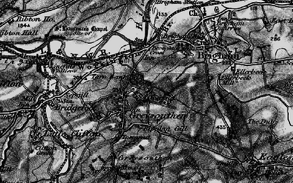 Old map of Greysouthen in 1897
