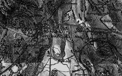 Old map of Bunkers Hill in 1897