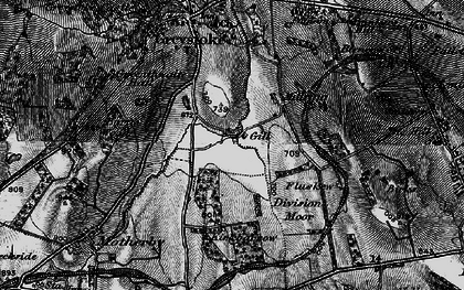 Old map of Greystoke Gill in 1897