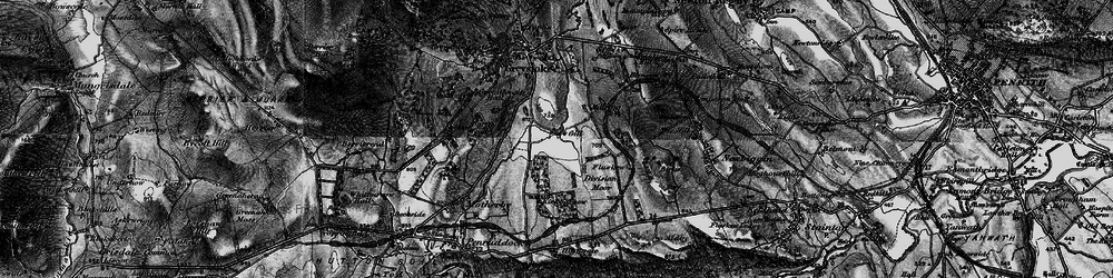 Old map of Greystoke Gill in 1897