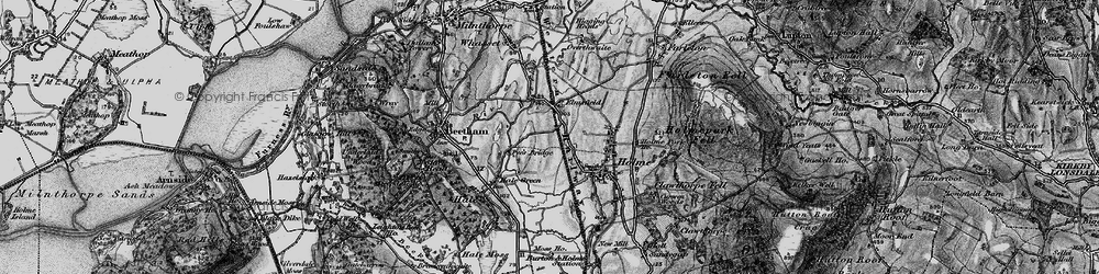 Old map of Limestone Link in 1898