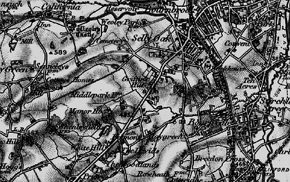 Old map of Griffins Hill in 1899
