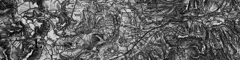Old map of Griggs Green in 1895