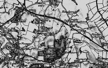 Old map of Grimpo in 1897