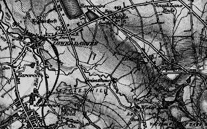Old map of Grimshaw in 1896