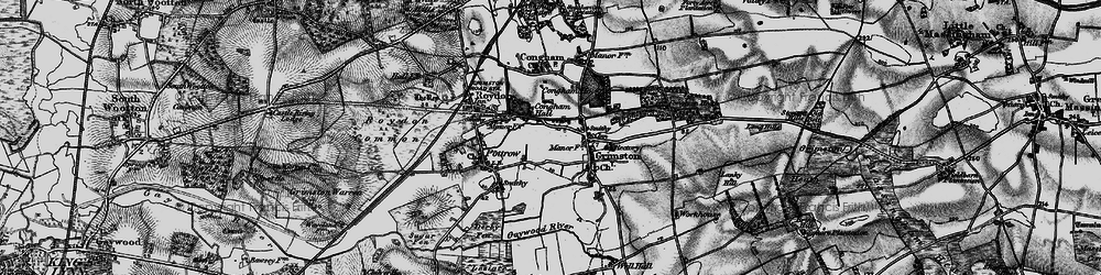 Old map of Grimston in 1898