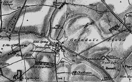 Old map of Argam Village in 1897
