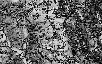 Old map of Grittlesend in 1898
