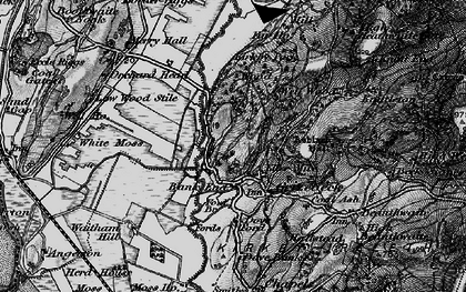 Old map of Bank End in 1897