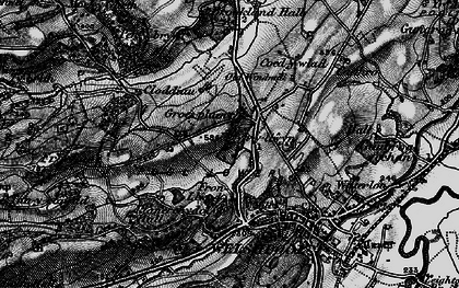 Old map of Groespluan in 1897