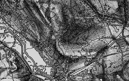 Old map of Groeswen in 1897