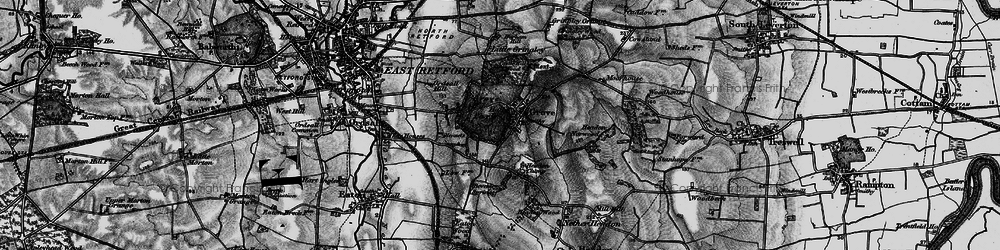Old map of Beverley Spring in 1899