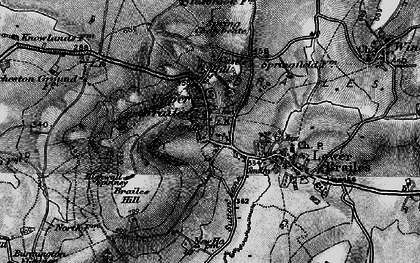 Old map of Brailes Hill in 1896