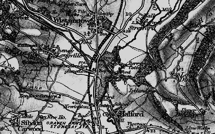Old map of Berrymill Cottage in 1899