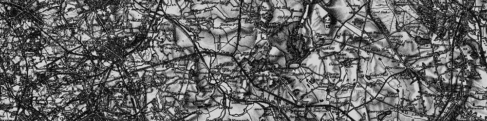 Old map of Grove Vale in 1899