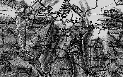 Old map of Gubbion's Green in 1896