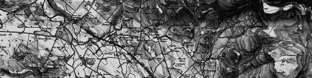 Old map of Gullom Holme in 1897