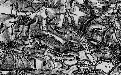 Old map of Gumfreston in 1898