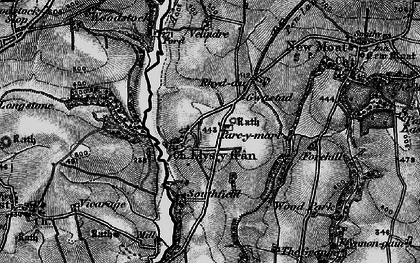 Old map of Gwastad in 1898