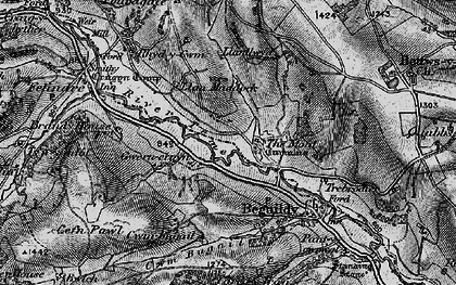 Old map of Gwerneirin in 1899