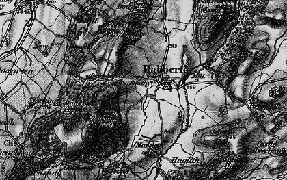 Old map of Habberley in 1899