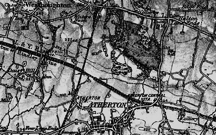 Old map of Hag Fold in 1896