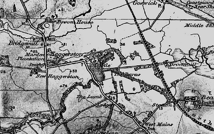 Old map of Haggerston in 1897