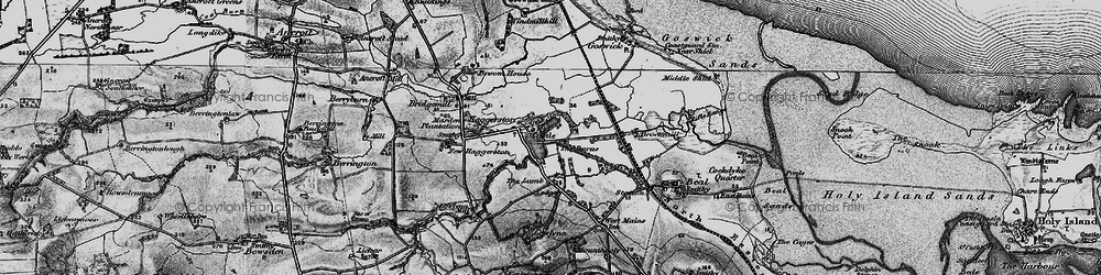 Old map of Haggerston in 1897