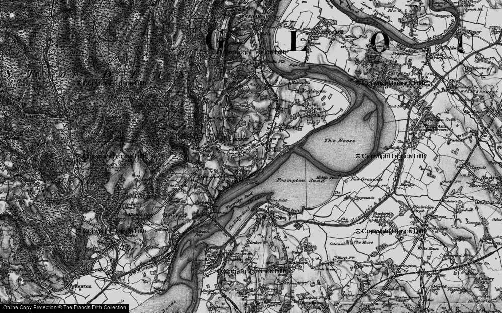 Old Map of Hagloe, 1896 in 1896
