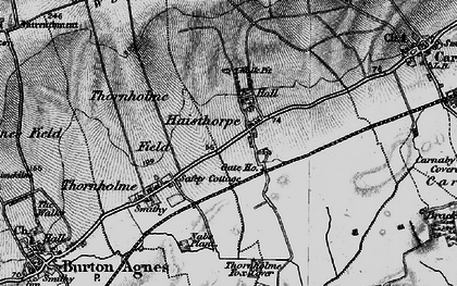 Old map of Haisthorpe in 1897