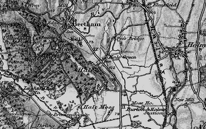 Old map of Hale in 1898