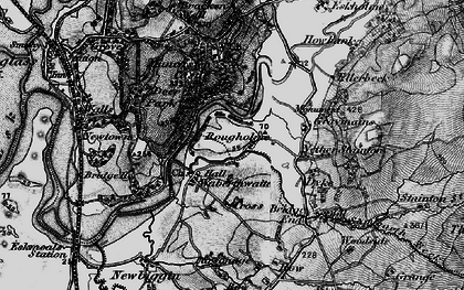 Old map of Cropple How in 1897