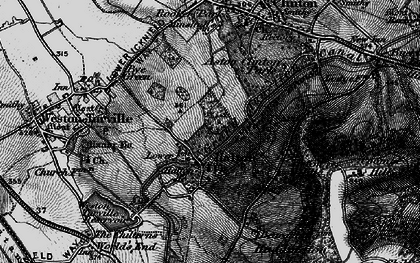 Old map of Halton Camp in 1895