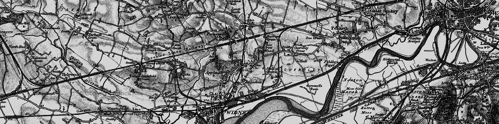 Old map of Halton View in 1896