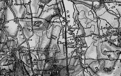 Old map of Hamlet in 1898