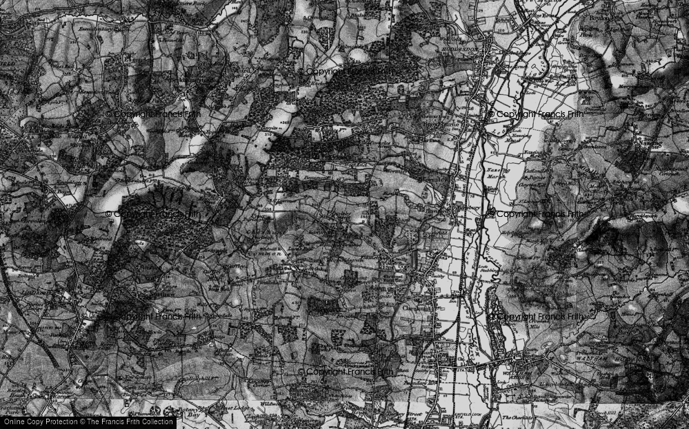 Old Map of Hammond Street, 1896 in 1896