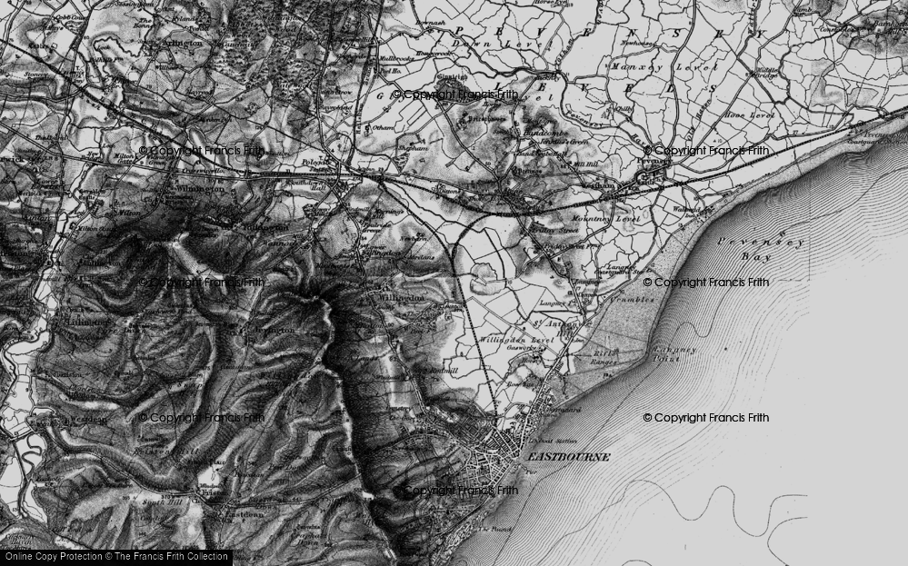 Old Map of Hampden Park, 1895 in 1895