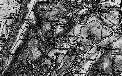 Old map of Hamperley in 1899