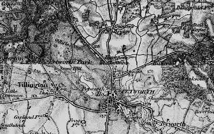 Old map of Hampers Green in 1895