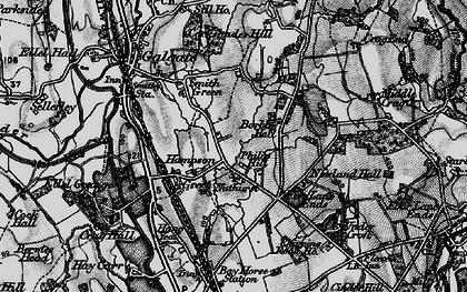 Old map of Hampson Green in 1898