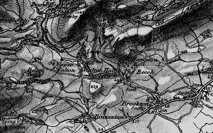 Old map of Belan Bank in 1899
