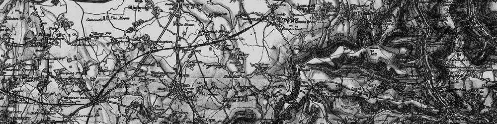 Old map of Hamshill in 1897