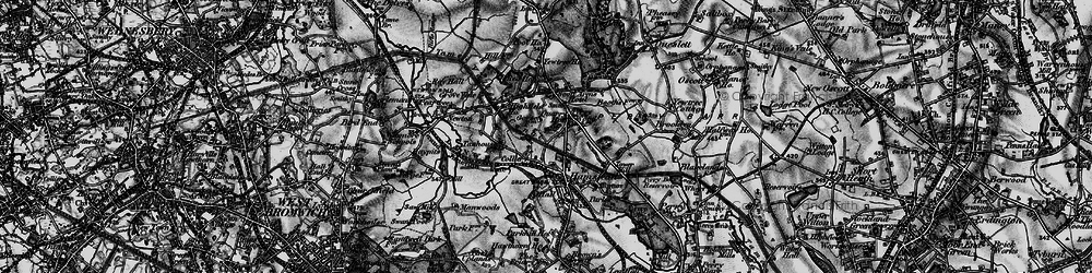 Old map of Hamstead in 1899