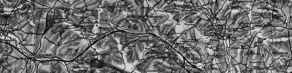 Old map of Hanchett Village in 1895