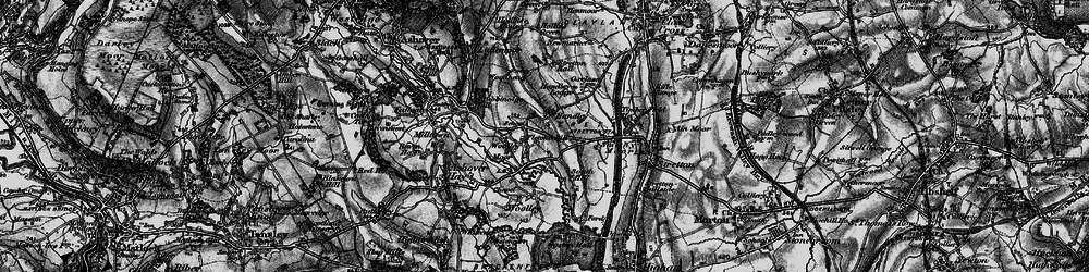 Old map of Handley in 1896