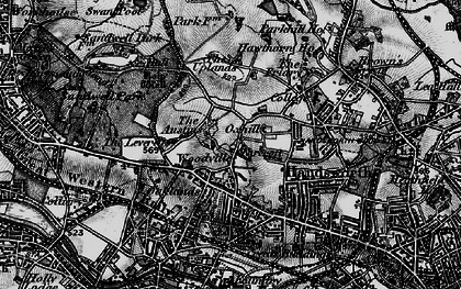 Old map of Handsworth in 1899
