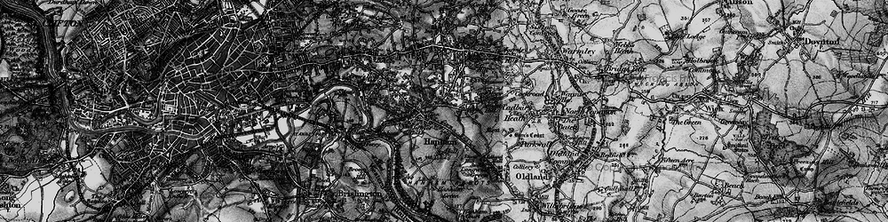 Old map of Hanham in 1898